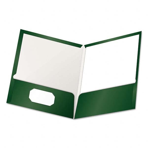 OXFORD - File Folders, Expansion Folders & Hanging Files Folder/File Type: Pocket Folders Color: Green - Benchmark Tooling