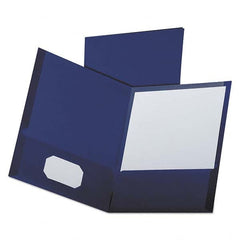 OXFORD - File Folders, Expansion Folders & Hanging Files Folder/File Type: Pocket Folders Color: Blue - Benchmark Tooling