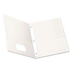 OXFORD - File Folders, Expansion Folders & Hanging Files Folder/File Type: Pocket Folders Color: White - Benchmark Tooling