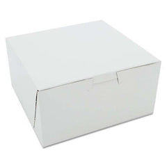 SCT - Non-Window Bakery Boxes, 6 x 6 x 3, White, 250/Carton - Benchmark Tooling