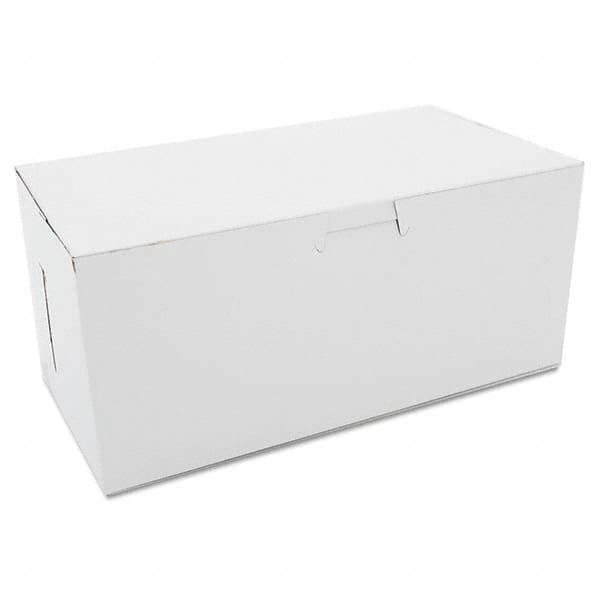 SCT - Non-Window Bakery Boxes, 9 x 5 x 4, White, 250/Carton - Benchmark Tooling