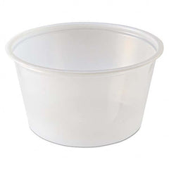 Fabri-Kal - Portion Cups, 2 oz, Clear, 2500/Carton - Benchmark Tooling