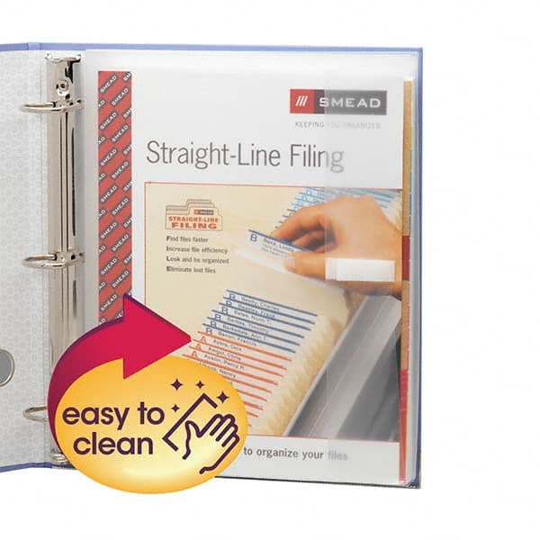 SMEAD - Tabs, Indexes & Dividers Indexes & Divider Type: Binder Pockets Size: 9 x 11-1/2 - Benchmark Tooling