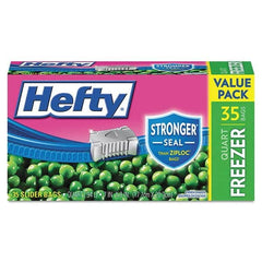 Hefty - Reclosable Food & Sandwich Bags Volume Capacity: 1 Qt. Width (Inch): 7 - Benchmark Tooling