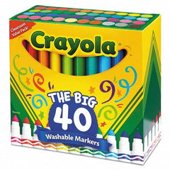 Crayola - Markers & Paintsticks Type: Washable Marker Color: Assorted - Benchmark Tooling