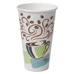 Dixie - PerfecTouch Paper Hot Cups, 16 oz, Coffee Dreams Design, 50/Pack, 20 Packs/Carton - Benchmark Tooling