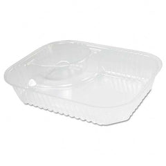 DART - ClearPac Large Nacho Tray, 2-Compartments, Clear, 500/Ctn - Benchmark Tooling