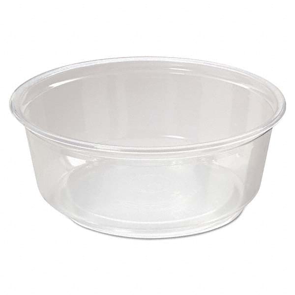 Fabri-Kal - Microwavable Deli Containers, 8 oz, Clear, 500/Carton - Benchmark Tooling