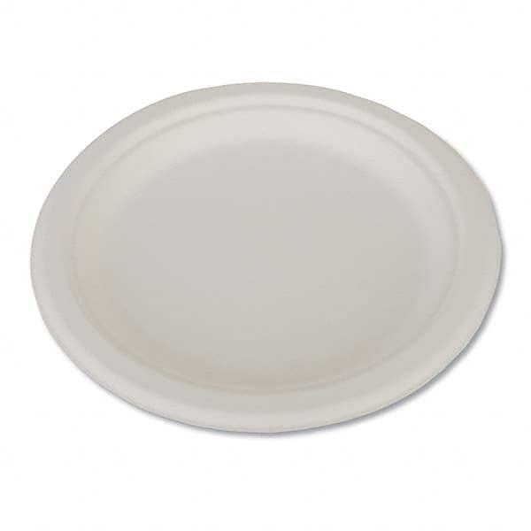 SCT - ChampWare Heavyweight Bagasse Dinnerware, Plate, 9", White, 500/Carton - Benchmark Tooling