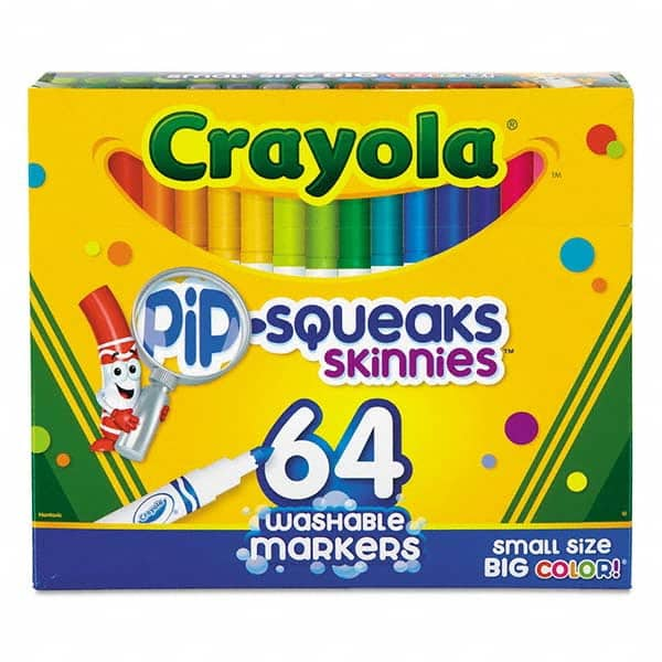 Crayola - Markers & Paintsticks Type: Washable Marker Color: Assorted - Benchmark Tooling