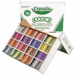 Crayola - Markers & Paintsticks Type: All Purpose Wax Crayon Color: Assorted - Benchmark Tooling