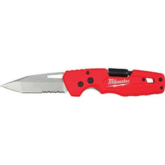 Milwaukee Tool - Pocket & Folding Knives Knife Type: Folding Knife Edge Type: Partially Serrated - Benchmark Tooling