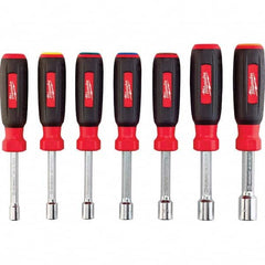 Milwaukee Tool - Nutdriver Sets Tool Type: Magnetic Tip Nutdriver Set System of Measurement: Metric - Benchmark Tooling