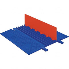 Checkers - On Floor Cable Covers Cover Material: Polyurethane Number of Channels: 5 - Benchmark Tooling