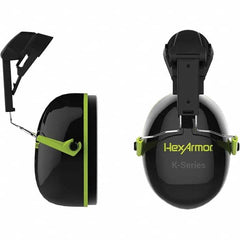 HexArmor - Earmuffs Band Position: Hard Hat Cap Mounted NRR Rating (dB) Behind the Neck: 25 - Benchmark Tooling