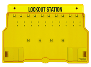 Padllock Wall Station - 15-1/2 x 22 x 1-3/4''-Unfilled; Base & Cover - Benchmark Tooling
