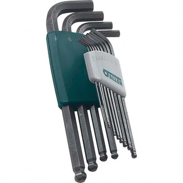 Allen - Hex Key Sets Tool Type: Ball End Handle Type: L-Key Long Arm - Benchmark Tooling