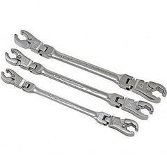 GearWrench - Wrench Sets Tool Type: Ratcheting Flare Nut System of Measurement: Metric - Benchmark Tooling