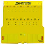 Padllock Wall Station - 22 x 22 x 1-3/4''-Unfilled; Base & Cover - Benchmark Tooling