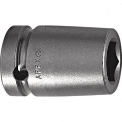 Apex - Impact Sockets Drive Size (Inch): 1/2 Size (Inch): 1-3/16 - Benchmark Tooling