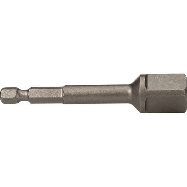 Socket Adapter: 1/2″, 7/16″ 8″ OAL