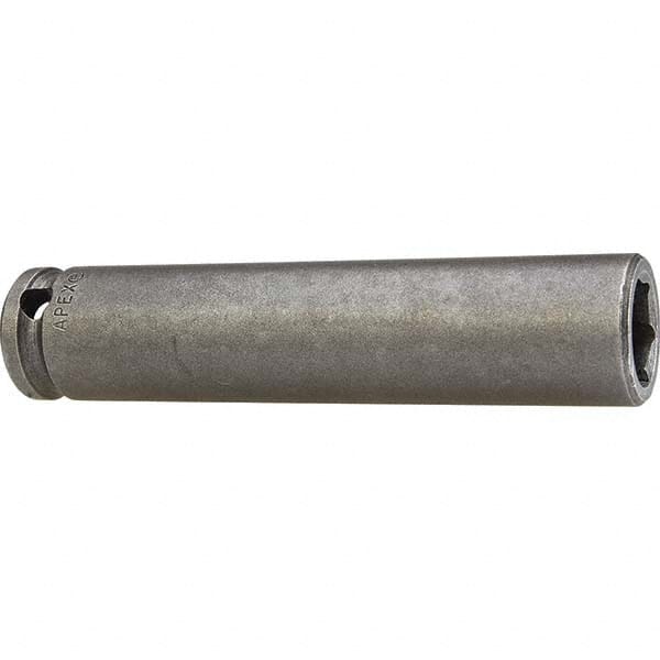 Impact Socket: 3/8″ Drive 6-Point, Satin