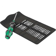 Wera - Screwdriver Bit Sets Type: Bit Set Drive Size: 1/4 (Inch) - Benchmark Tooling