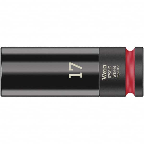 Wera - Impact Sockets Drive Size (Inch): 1/2 Size (mm): 17.0 - Benchmark Tooling