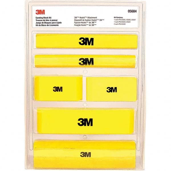 3M - Sanding Blocks Overall Width/Diameter (Inch): 2.8000 Overall Length (Inch): 16 - Benchmark Tooling