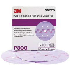 3M - Hook & Loop Discs Abrasive Type: Film Disc Disc Diameter (Inch): 6 - Benchmark Tooling