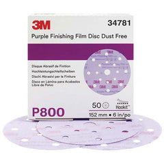 3M - Hook & Loop Discs Abrasive Type: Film Disc Disc Diameter (Inch): 6 - Benchmark Tooling