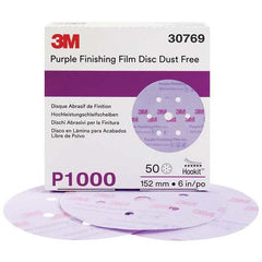 3M - Hook & Loop Discs Abrasive Type: Film Disc Disc Diameter (Inch): 6 - Benchmark Tooling