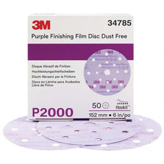 3M - Hook & Loop Discs Abrasive Type: Film Disc Disc Diameter (Inch): 6 - Benchmark Tooling