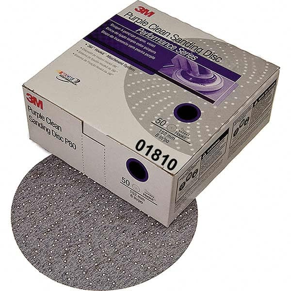 3M - Hook & Loop Discs Abrasive Type: Sanding Disc Disc Diameter (Inch): 6 - Benchmark Tooling