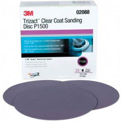 3M - Hook & Loop Discs Abrasive Type: Sanding Disc Disc Diameter (Inch): 6 - Benchmark Tooling