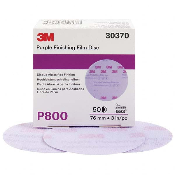 3M - Hook & Loop Discs Abrasive Type: Film Disc Disc Diameter (Inch): 3 - Benchmark Tooling