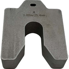 Maudlin Products - Metal Shim Stock Type: Slotted Shim Material: Stainless Steel - Benchmark Tooling