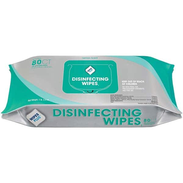 Tri-Chem - Pack of (12), 80 ct, 7 x 8 Disinfecting Wipes - Benchmark Tooling