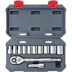 Crescent - Socket Sets Measurement Type: Metric Drive Size: 3/8 - Benchmark Tooling