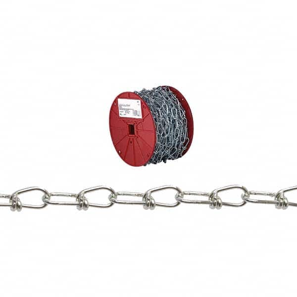 Campbell - Weldless Chain Type: Double Loop Chain Load Capacity (Lb.): 155 - Benchmark Tooling