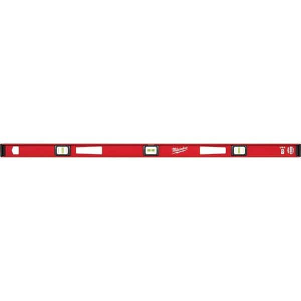 Milwaukee Tool - Box Beam, I-Beam & Torpedo Levels Level Type: I-Beam Number of Vials: 3 - Benchmark Tooling