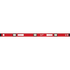 Milwaukee Tool - Box Beam, I-Beam & Torpedo Levels Level Type: I-Beam Number of Vials: 3 - Benchmark Tooling