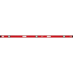 Milwaukee Tool - Box Beam, I-Beam & Torpedo Levels Level Type: I-Beam Number of Vials: 3 - Benchmark Tooling