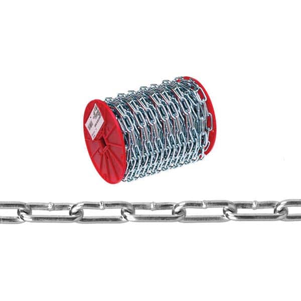 Campbell - Weldless Chain Type: Straight Link Coil Chain Load Capacity (Lb.): 605.000 - Benchmark Tooling