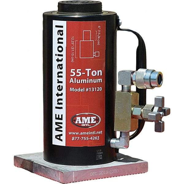 AME International - Compact Hydraulic Cylinders Type: Non-Cushion Mounting Style: Base - Vertical - Benchmark Tooling