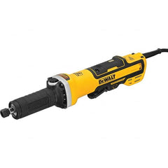 DeWALT - 1/4" Collet, 7,500-25,000 RPM, Inline, Electric Die Grinder - Benchmark Tooling