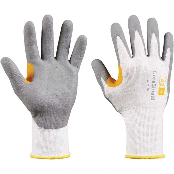 Honeywell - Size XL (10), ANSI Cut Lvl A2, Puncture Lvl 1, Abrasion Lvl 6, Nitrile Coated Cut Resistant Gloves - Benchmark Tooling