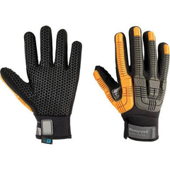 Honeywell - Size L (9), ANSI Cut Lvl A6, Abrasion Lvl 4, Rubber Coated Cut Resistant Gloves - Benchmark Tooling