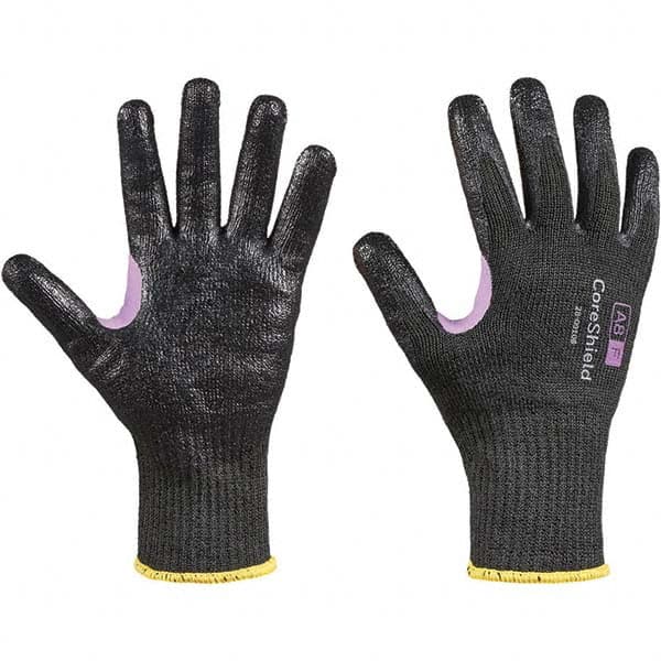 Honeywell - Size XL (10), ANSI Cut Lvl A8, Puncture Lvl 1, Abrasion Lvl 6, Nitrile Coated Cut Resistant Gloves - Benchmark Tooling