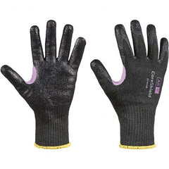 Honeywell - Size L (9), ANSI Cut Lvl A8, Puncture Lvl 1, Abrasion Lvl 6, Nitrile Coated Cut Resistant Gloves - Benchmark Tooling